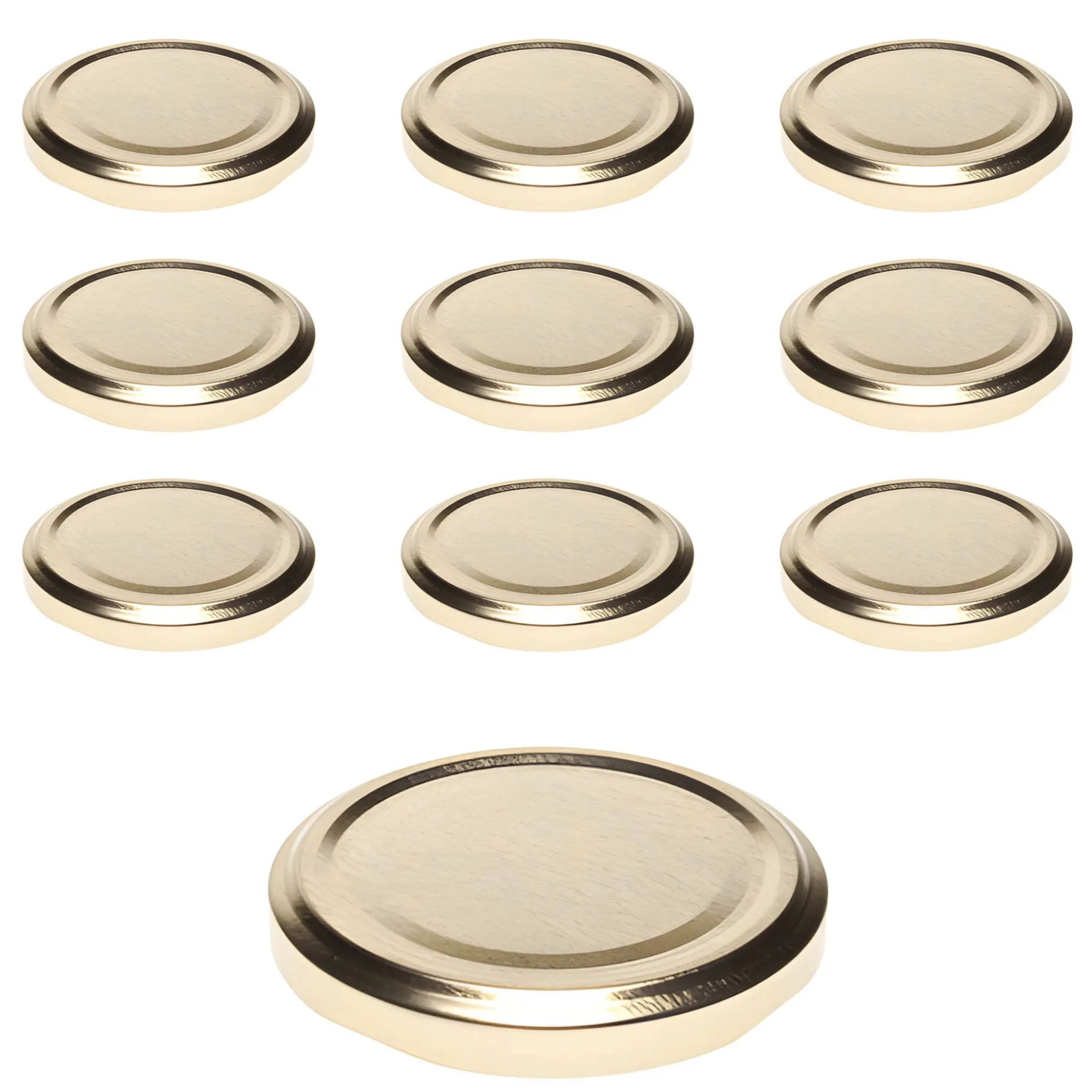 TO 66 gold past., 10 Stück
