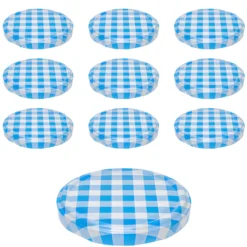 TO 66 kariert blau/weiß ster., 10 Stück