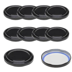 TO 82 schwarz für Kaltabfüllung BLUESEAL, 10 Stück