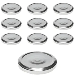 TO 66 silber past. mit Button, 10 Stück