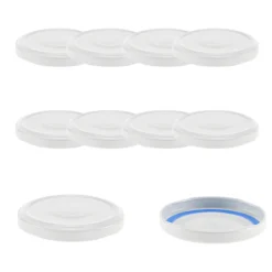 TO 66 weiß past. mit Button BLUESEAL, 10 Stück