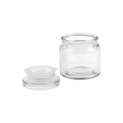 Vorratsglas 80 ml mit Glasstopfen