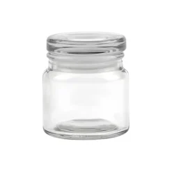 Vorratsglas 80 ml mit Glasstopfen