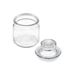 Vorratsglas 150 ml mit Glasstopfen