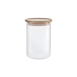 Vorratsglas Simax 0,9 Liter mit Holzdeckel