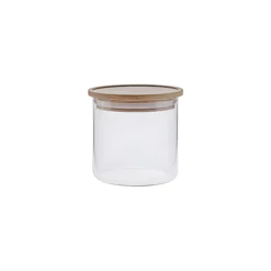 Vorratsglas Simax 0,4 Liter mit Holzdeckel