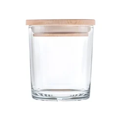 Vorratsglas 'Würzi' 200 ml mit Holzdeckel, 3er Pack