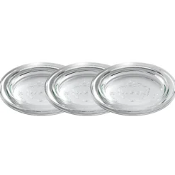 WECK-Glasdeckel 60 mm, 3 Stück
