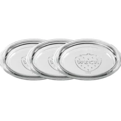 WECK-Glasdeckel 100 mm, 3 Stück