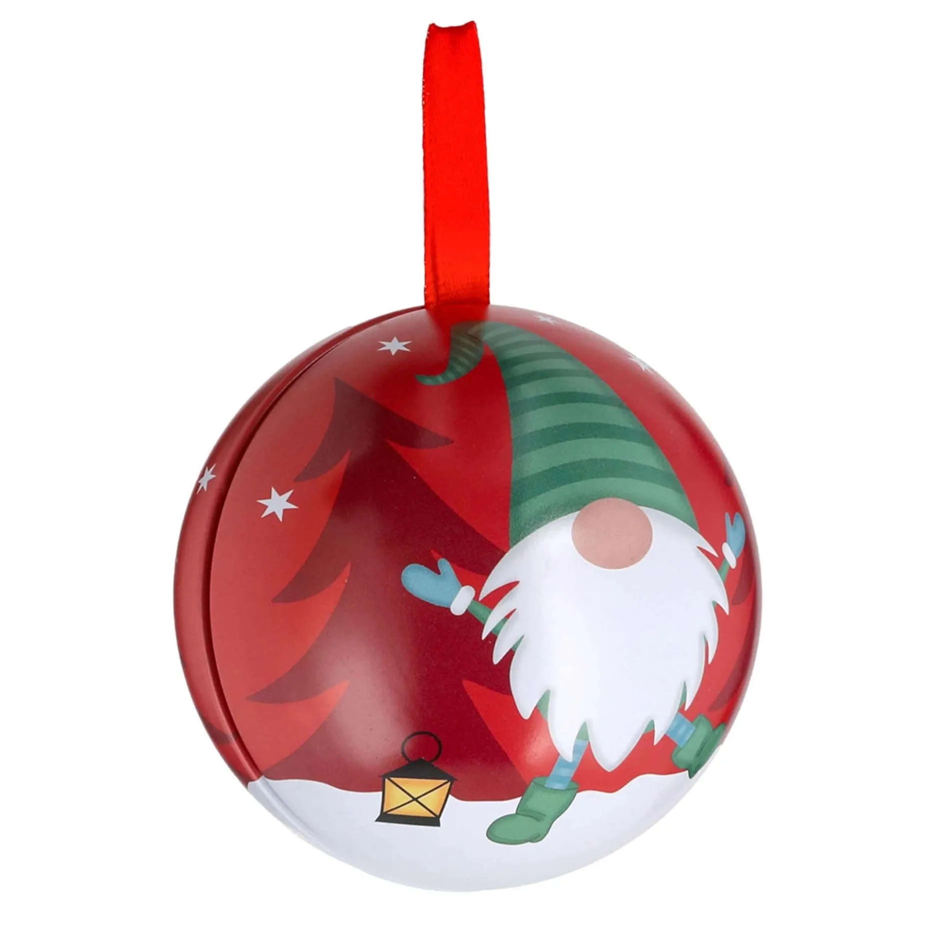 Weihnachtskugel zum Befüllen 'Wichtel'