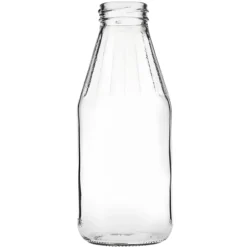 Weithalsflasche 500 ml mit Facetten Typ A